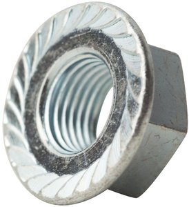 37CNHF0Z 3/8-16 SERR HEX FLANGE NUT  ZN