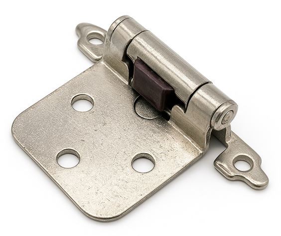/H5003SN HINGE FACE MOUNT SELF CLOSING ABS SATEEN NICKEL