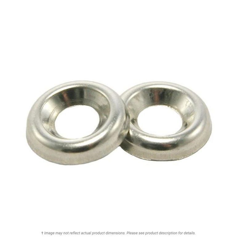 10WFINV #10 FINISHING WASHER 18-8 SS