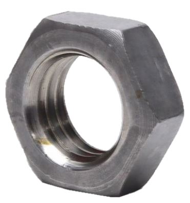3/4-10 FIN HEX JAM NUT PLAIN