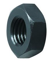 8-32 HEX M/S NUT BLK OX &amp; WAX